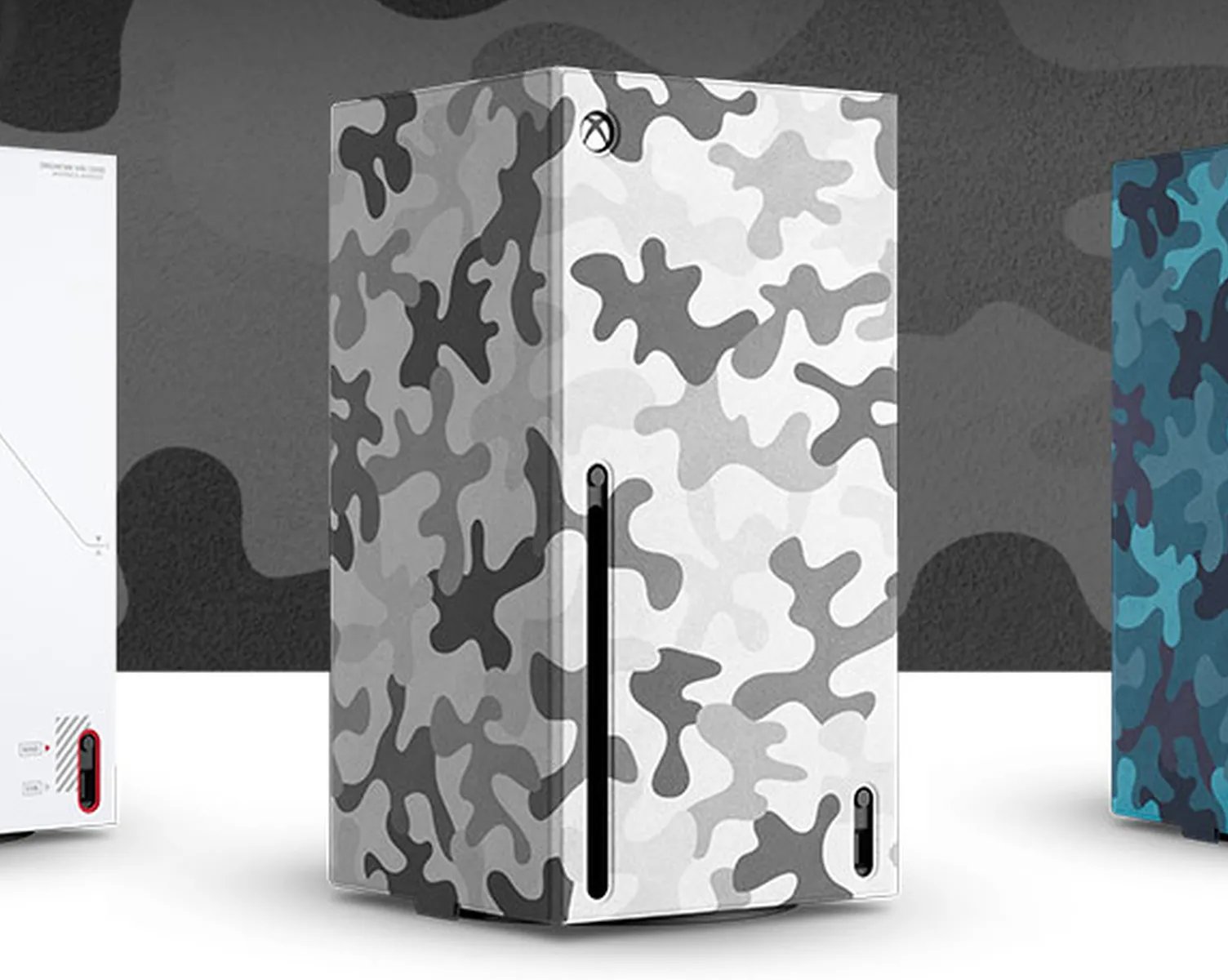 Microsoft представила сменные панели для Xbox Series X