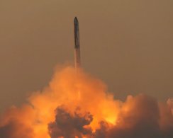 SpaceX во второй раз запустила в космос гигантскую ракету Starship