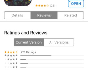 Apple убрала возможность оставлять отзывы в App Store на устройствах с iOS 9 beta 4