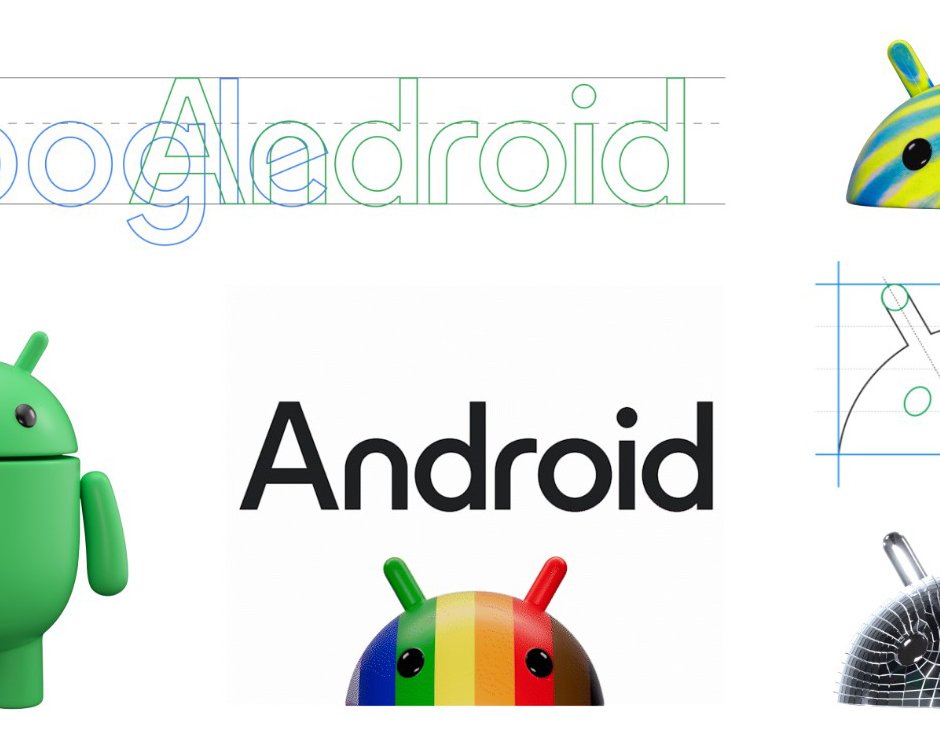 Google представила новый логотип Android — с объёмным роботом