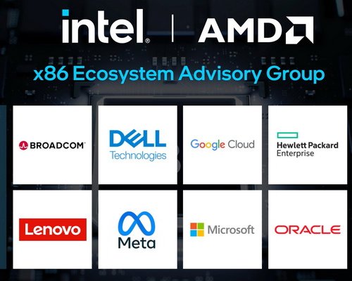 AMD и Intel объединились для развития архитектуры x86, на которой работают миллиарды компьютеров