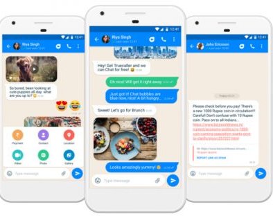 В антиспам-приложении Truecaller появились чаты